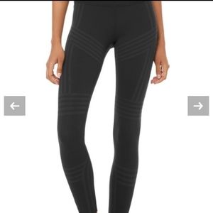 Alo yoga 7/8 high waist Channel Leggings